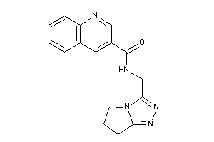 N-(6,7-dihydro-5H-pyrrolo[2,1-c][1,2,4]triazol-3-ylmethyl)quinoline-3-carboxamide