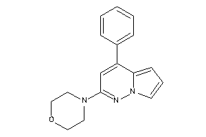 4-(4-phenylpyrrolo[2,1-f]pyridazin-2-yl)morpholine