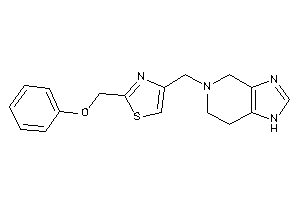 2-(phenoxymethyl)-4-(1,4,6,7-tetrahydroimidazo[4,5-c]pyridin-5-ylmethyl)thiazole