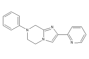 7-phenyl-2-(2-pyridyl)-6,8-dihydro-5H-imidazo[1,2-a]pyrazine