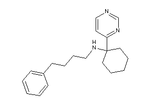 Image of 4-phenylbutyl-[1-(4-pyrimidyl)cyclohexyl]amine
