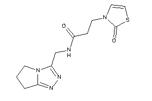 N-(6,7-dihydro-5H-pyrrolo[2,1-c][1,2,4]triazol-3-ylmethyl)-3-(2-keto-4-thiazolin-3-yl)propionamide