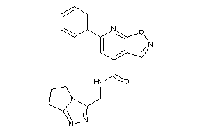 N-(6,7-dihydro-5H-pyrrolo[2,1-c][1,2,4]triazol-3-ylmethyl)-6-phenyl-isoxazolo[5,4-b]pyridine-4-carboxamide