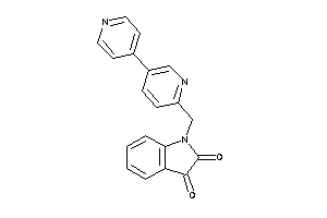 1-[[5-(4-pyridyl)-2-pyridyl]methyl]isatin