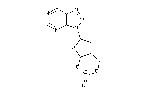 8-purin-9-yl-3,5,7-trioxa-4$l^{5}-phosphabicyclo[4.3.0]nonane 4-oxide