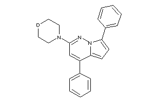 4-(4,7-diphenylpyrrolo[2,1-f]pyridazin-2-yl)morpholine