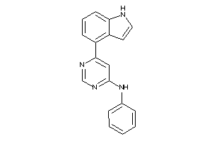 [6-(1H-indol-4-yl)pyrimidin-4-yl]-phenyl-amine