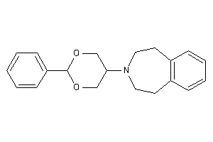 Image of 3-(2-phenyl-1,3-dioxan-5-yl)-1,2,4,5-tetrahydro-3-benzazepine