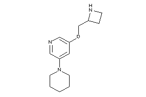 3-(azetidin-2-ylmethoxy)-5-piperidino-pyridine