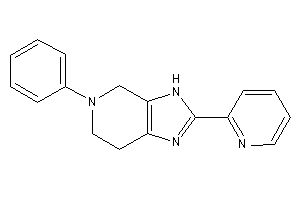 5-phenyl-2-(2-pyridyl)-3,4,6,7-tetrahydroimidazo[4,5-c]pyridine