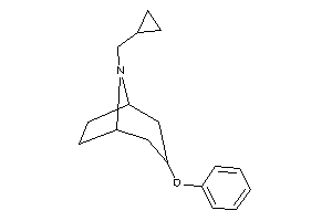 8-(cyclopropylmethyl)-3-phenoxy-8-azabicyclo[3.2.1]octane