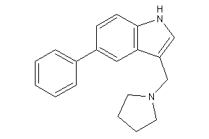 Image of 5-phenyl-3-(pyrrolidinomethyl)-1H-indole