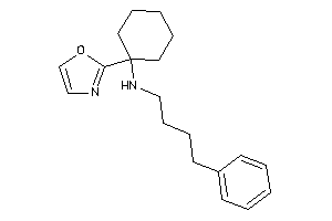 (1-oxazol-2-ylcyclohexyl)-(4-phenylbutyl)amine