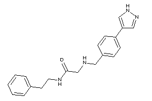 Image of N-phenethyl-2-[[4-(1H-pyrazol-4-yl)benzyl]amino]acetamide