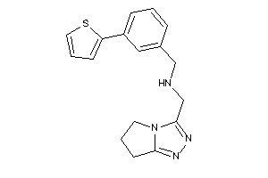 6,7-dihydro-5H-pyrrolo[2,1-c][1,2,4]triazol-3-ylmethyl-[3-(2-thienyl)benzyl]amine