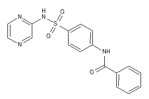N-[4-(pyrazin-2-ylsulfamoyl)phenyl]benzamide