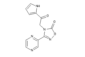 4-[2-keto-2-(1H-pyrrol-2-yl)ethyl]-3-pyrazin-2-yl-1,2,4-oxadiazol-5-one