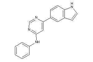 [6-(1H-indol-5-yl)pyrimidin-4-yl]-phenyl-amine