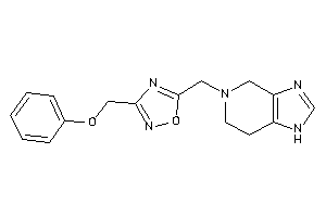 3-(phenoxymethyl)-5-(1,4,6,7-tetrahydroimidazo[4,5-c]pyridin-5-ylmethyl)-1,2,4-oxadiazole