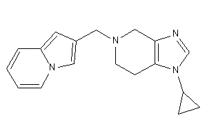 1-cyclopropyl-5-(indolizin-2-ylmethyl)-6,7-dihydro-4H-imidazo[4,5-c]pyridine