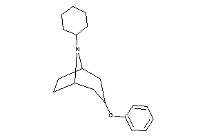 8-cyclohexyl-3-phenoxy-8-azabicyclo[3.2.1]octane