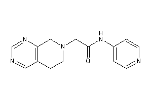 2-(6,8-dihydro-5H-pyrido[3,4-d]pyrimidin-7-yl)-N-(4-pyridyl)acetamide