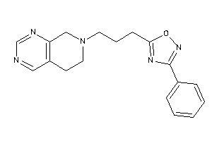 5-[3-(6,8-dihydro-5H-pyrido[3,4-d]pyrimidin-7-yl)propyl]-3-phenyl-1,2,4-oxadiazole