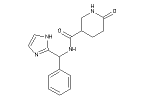 N-[1H-imidazol-2-yl(phenyl)methyl]-6-keto-nipecotamide