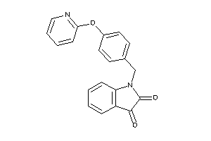 1-[4-(2-pyridyloxy)benzyl]isatin