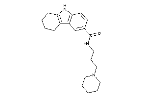 N-(3-piperidinopropyl)-6,7,8,9-tetrahydro-5H-carbazole-3-carboxamide