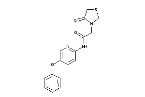 2-(4-ketothiazolidin-3-yl)-N-(5-phenoxy-2-pyridyl)acetamide