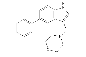 Image of 4-[(5-phenyl-1H-indol-3-yl)methyl]morpholine