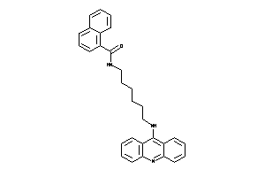 Image of N-[6-(acridin-9-ylamino)hexyl]-1-naphthamide