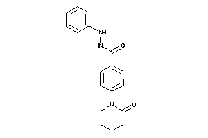 4-(2-ketopiperidino)-N'-phenyl-benzohydrazide