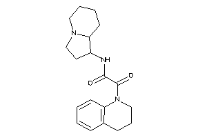 2-(3,4-dihydro-2H-quinolin-1-yl)-N-indolizidin-1-yl-2-keto-acetamide