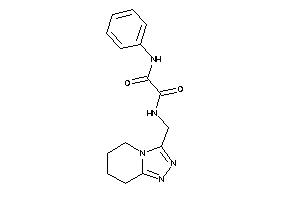 N'-phenyl-N-(5,6,7,8-tetrahydro-[1,2,4]triazolo[4,3-a]pyridin-3-ylmethyl)oxamide