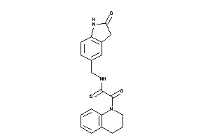 2-(3,4-dihydro-2H-quinolin-1-yl)-2-keto-N-[(2-ketoindolin-5-yl)methyl]acetamide