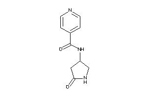 N-(5-ketopyrrolidin-3-yl)isonicotinamide