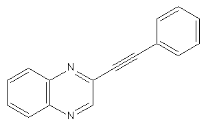 2-(2-phenylethynyl)quinoxaline