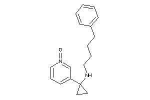 [1-(1-keto-3-pyridyl)cyclopropyl]-(4-phenylbutyl)amine