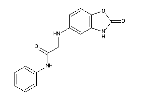 2-[(2-keto-3H-1,3-benzoxazol-5-yl)amino]-N-phenyl-acetamide