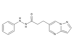 N'-phenyl-3-pyrazolo[1,5-a]pyrimidin-6-yl-propionohydrazide