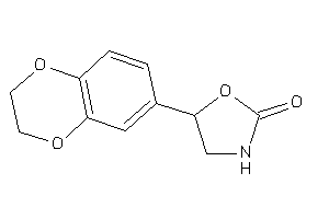 5-(2,3-dihydro-1,4-benzodioxin-6-yl)oxazolidin-2-one