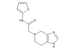 2-(1,4,6,7-tetrahydroimidazo[4,5-c]pyridin-5-yl)-N-(2-thienyl)acetamide