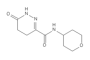 6-keto-N-tetrahydropyran-4-yl-4,5-dihydro-1H-pyridazine-3-carboxamide