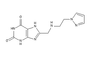 8-[(2-pyrazol-1-ylethylamino)methyl]-7H-xanthine