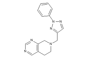 7-[(2-phenyltriazol-4-yl)methyl]-6,8-dihydro-5H-pyrido[3,4-d]pyrimidine