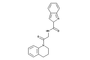 N-[2-(3,4-dihydro-2H-quinolin-1-yl)-2-keto-ethyl]-2H-indole-2-carboxamide