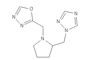 2-[[2-(1,2,4-triazol-1-ylmethyl)pyrrolidino]methyl]-1,3,4-oxadiazole