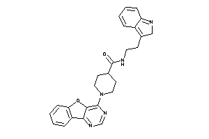 1-(benzofuro[3,2-d]pyrimidin-4-yl)-N-[2-(2H-indol-3-yl)ethyl]isonipecotamide